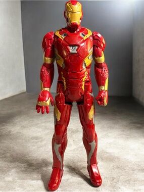 Marvel Red & Gold Iron Man Action Figure.